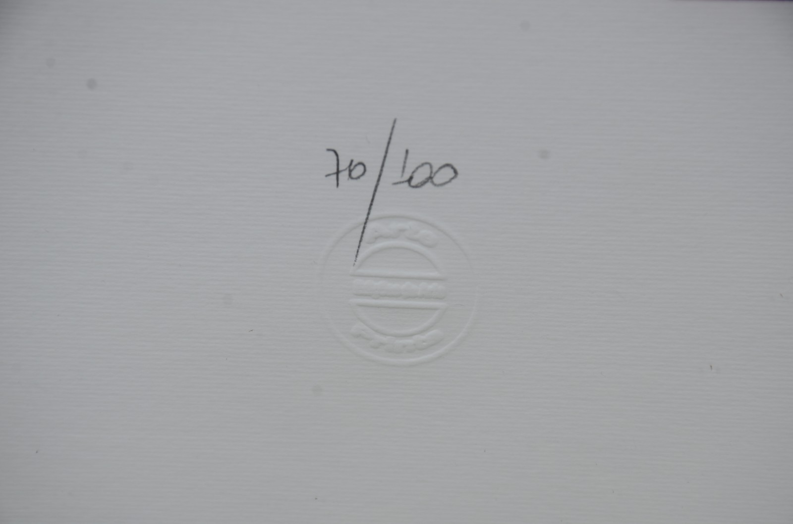 Gravura - tiragem 70/100. - foto 4 de 5