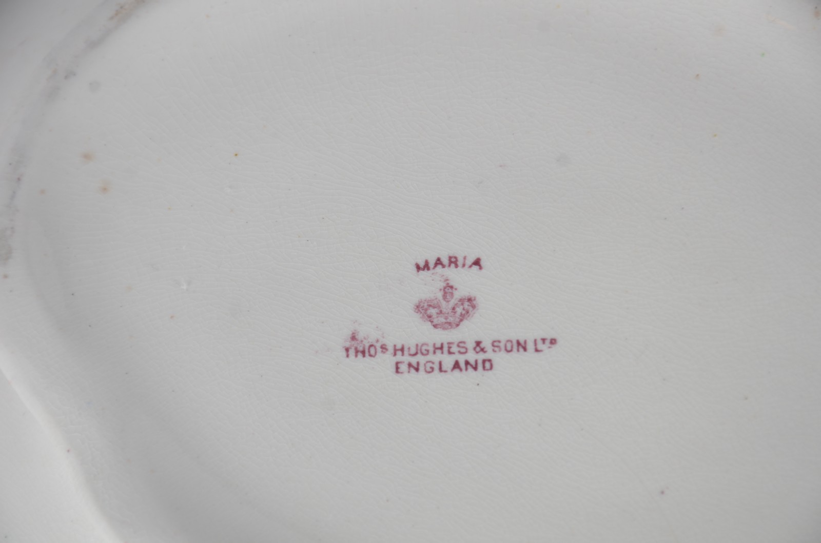 Sopeira com presentoir de faiança inglesa "Maria", Thos Hughes & Son... - foto 10 de 10