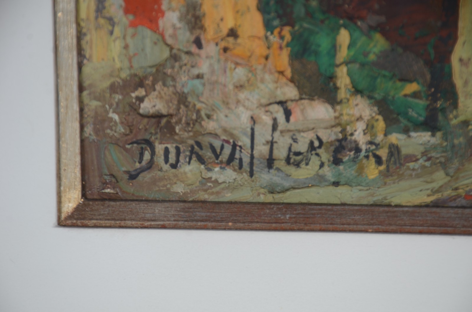 Durval Pereira (1917-1984), Casario Com Figuras - foto 3 de 4