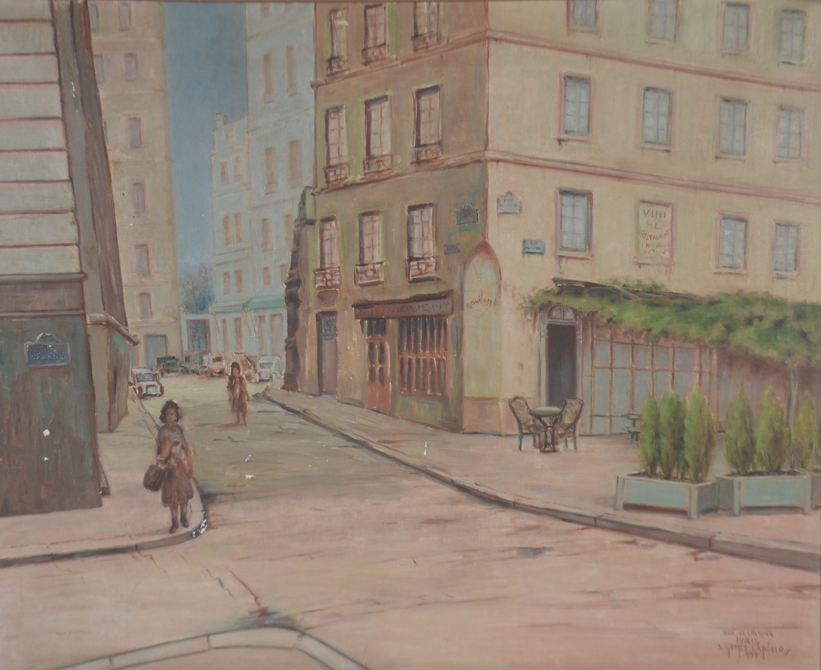 Sobragil Carôllo (1896-1974), Rué Le Ursins - Paris - foto 1 de 4
