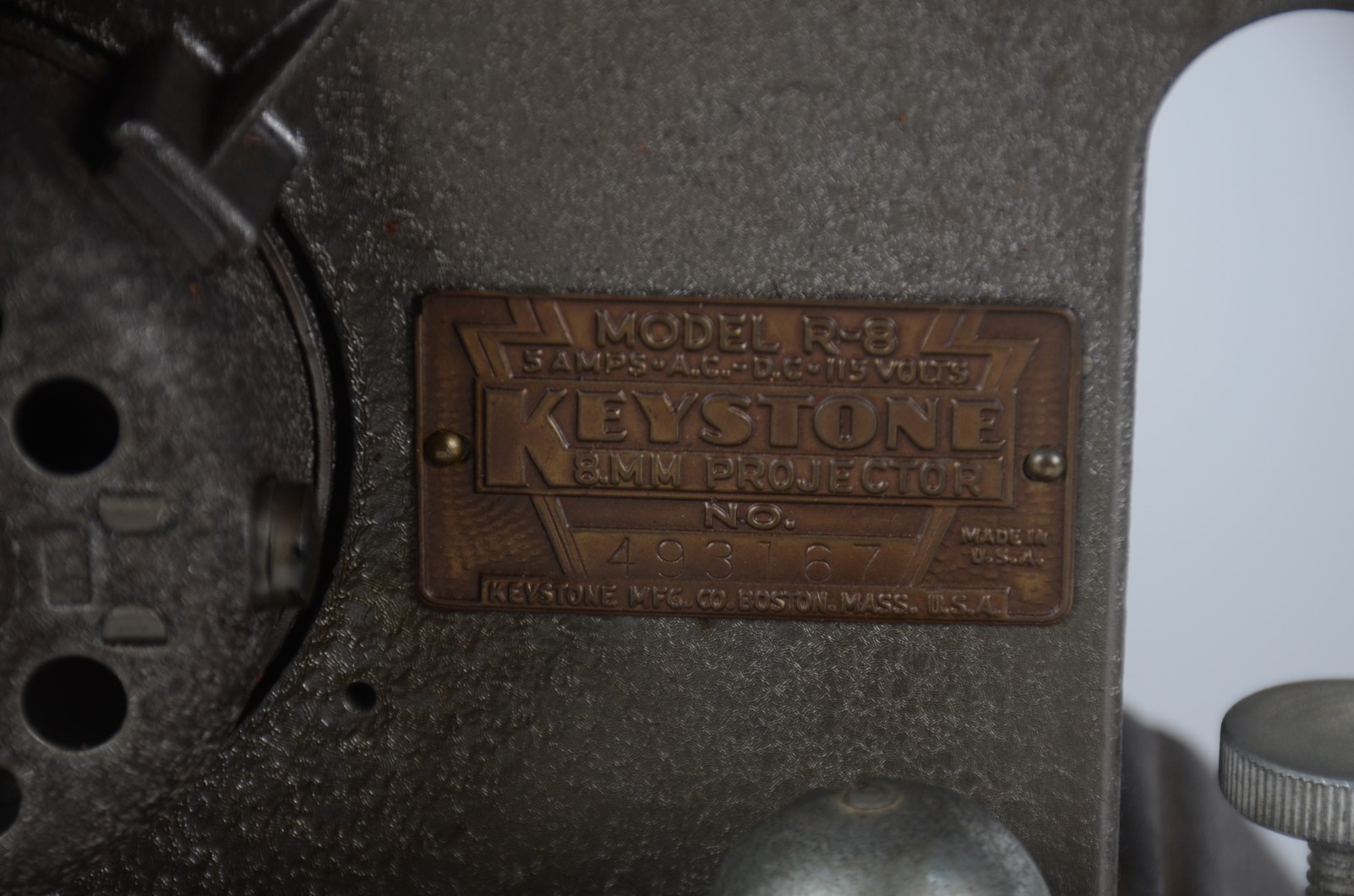 Projetor Keystone, modelo R-8. - foto 3 de 10