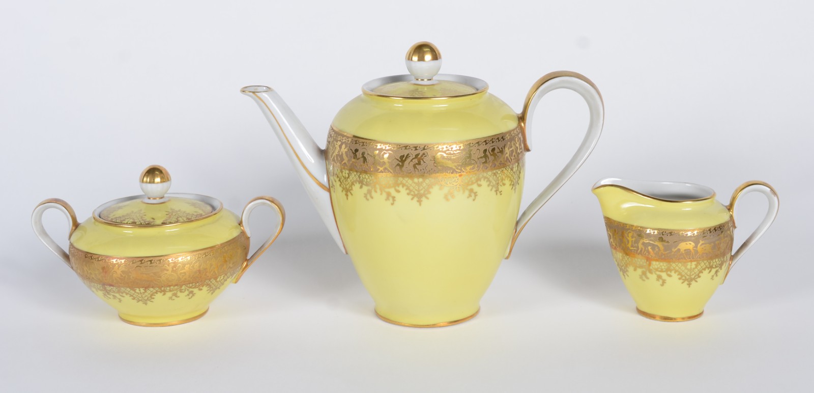 Serviço para café de porcelana alemã da Bavaria, Mayer Wiesau... - foto 4 de 8