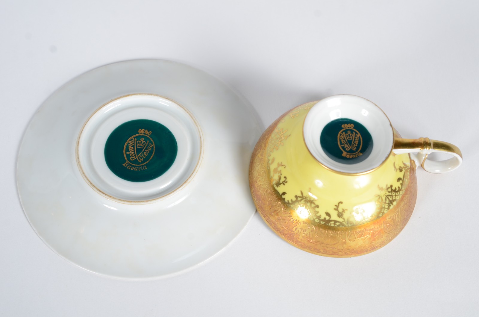 Serviço para café de porcelana alemã da Bavaria, Mayer Wiesau... - foto 7 de 8