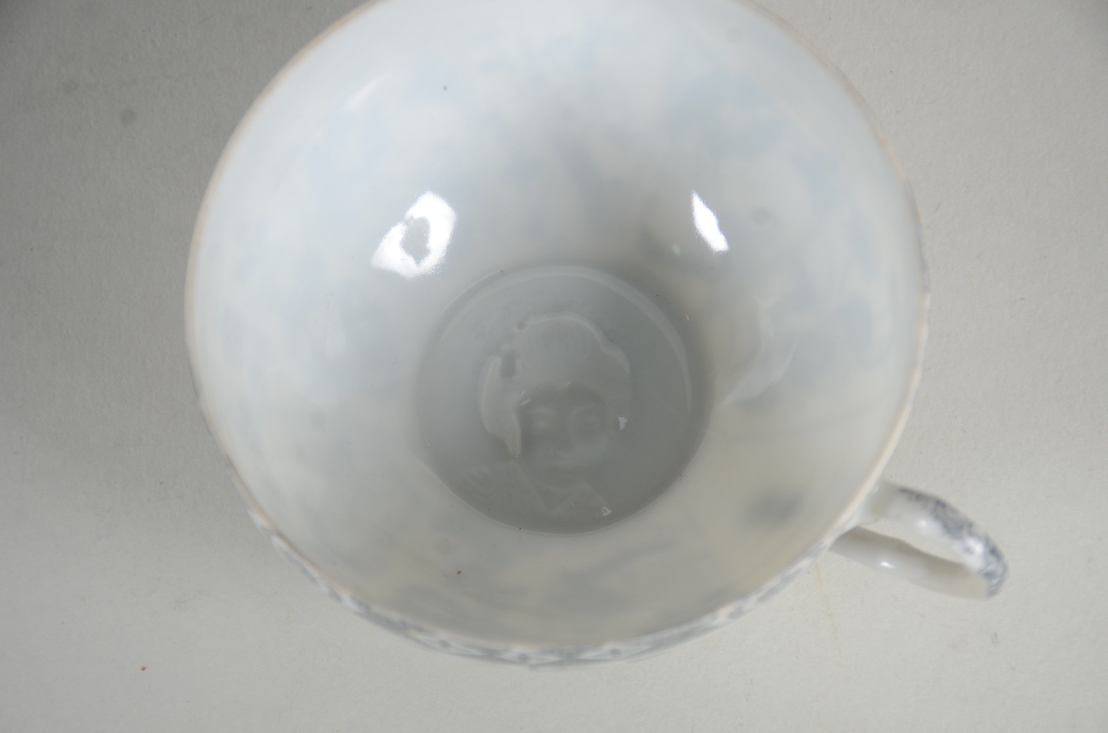 Aparelho de chá de porcelana japonesa "casca de ovo", decorado com... - foto 11 de 11