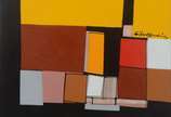 Silvio Oppenheim (1941-2012), Abstrato - Óleo sobre tela.