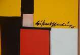 Silvio Oppenheim (1941-2012), Abstrato - Óleo sobre tela.