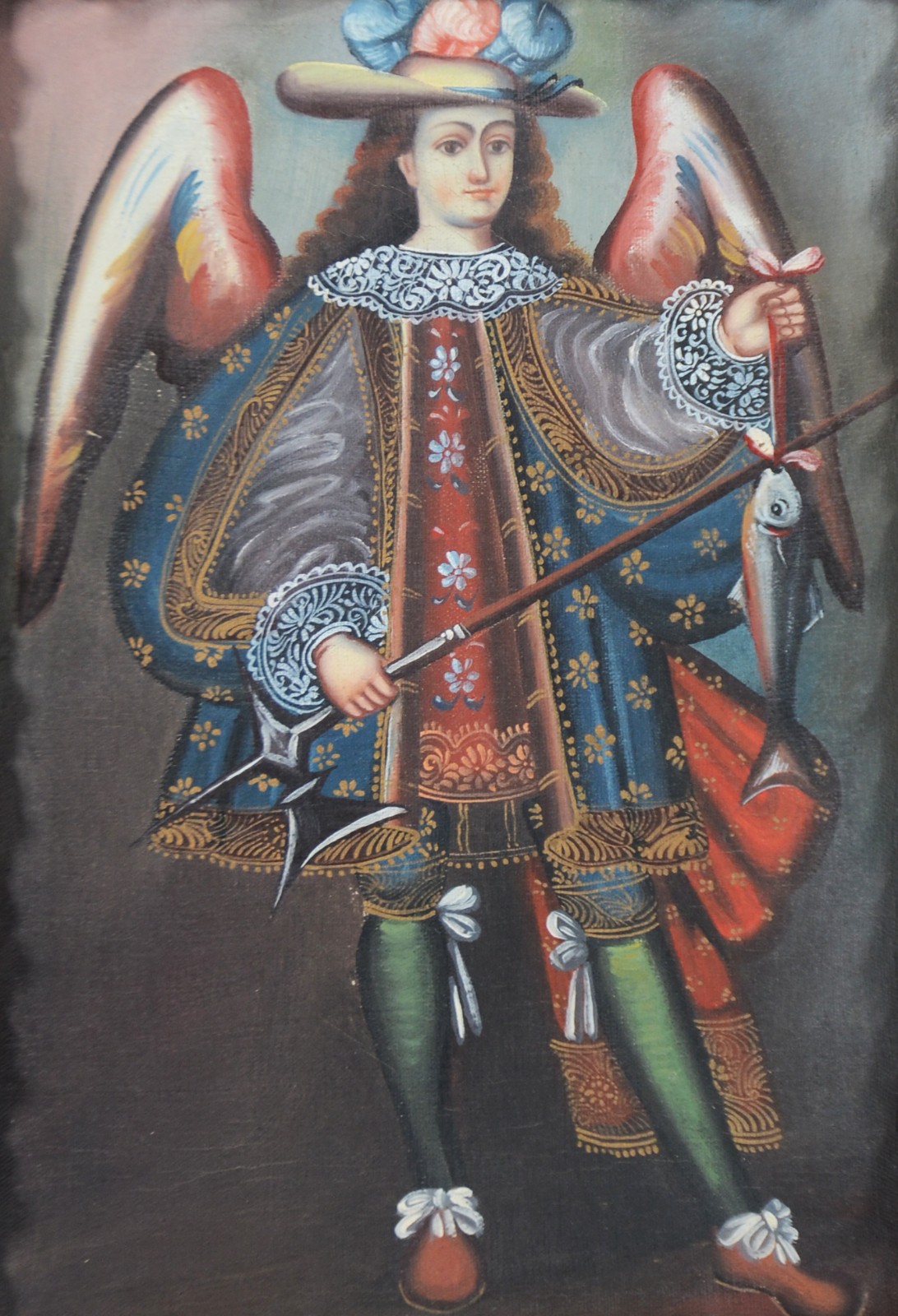 Escola Cusquenha (1538), Arcanjo - foto 1 de 5