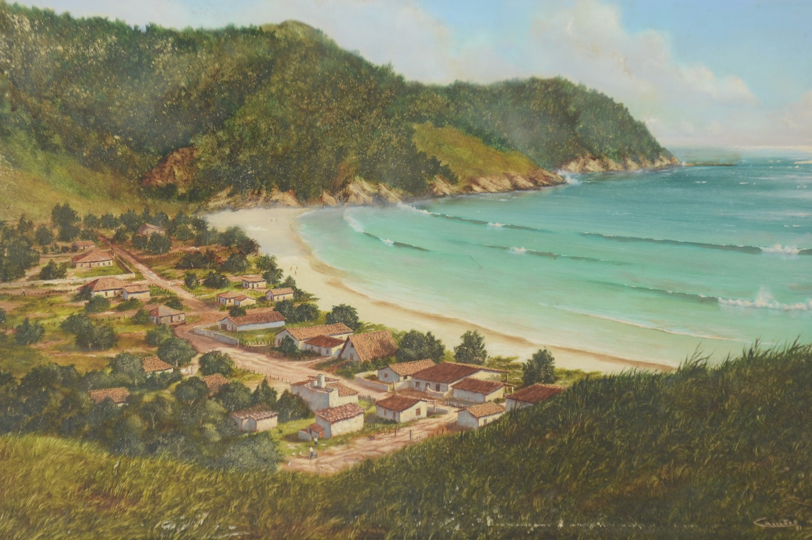 Eduardo Camões (1955), Vilarejo na Rio Santos - foto 1 de 7