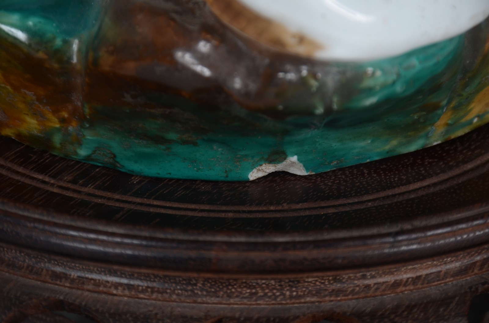 Par de grandes esculturas policromadas de porcelana francesa Vieux... - foto 11 de 11