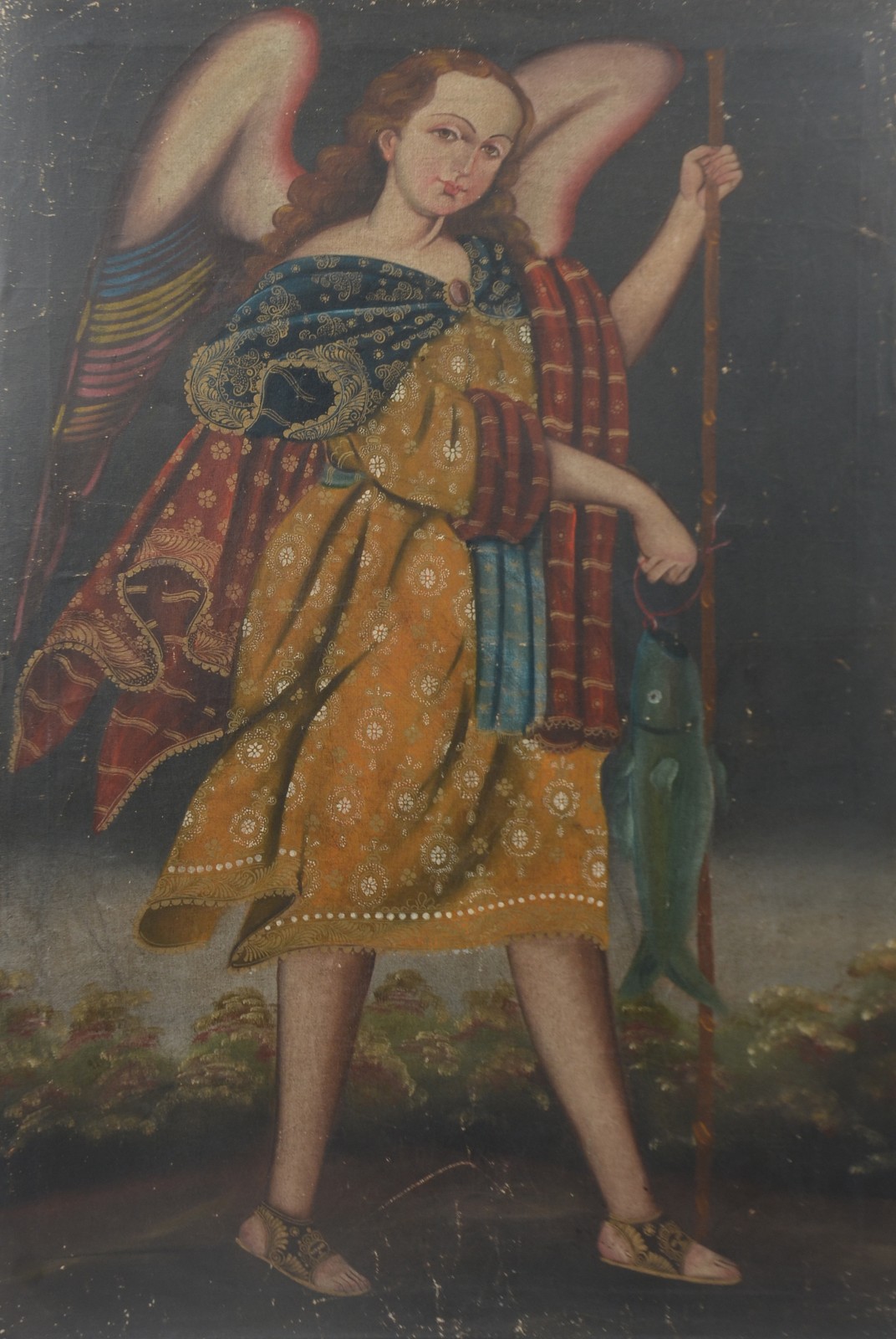 Escola Cusquenha (1538), Arcanjo - foto 1 de 7
