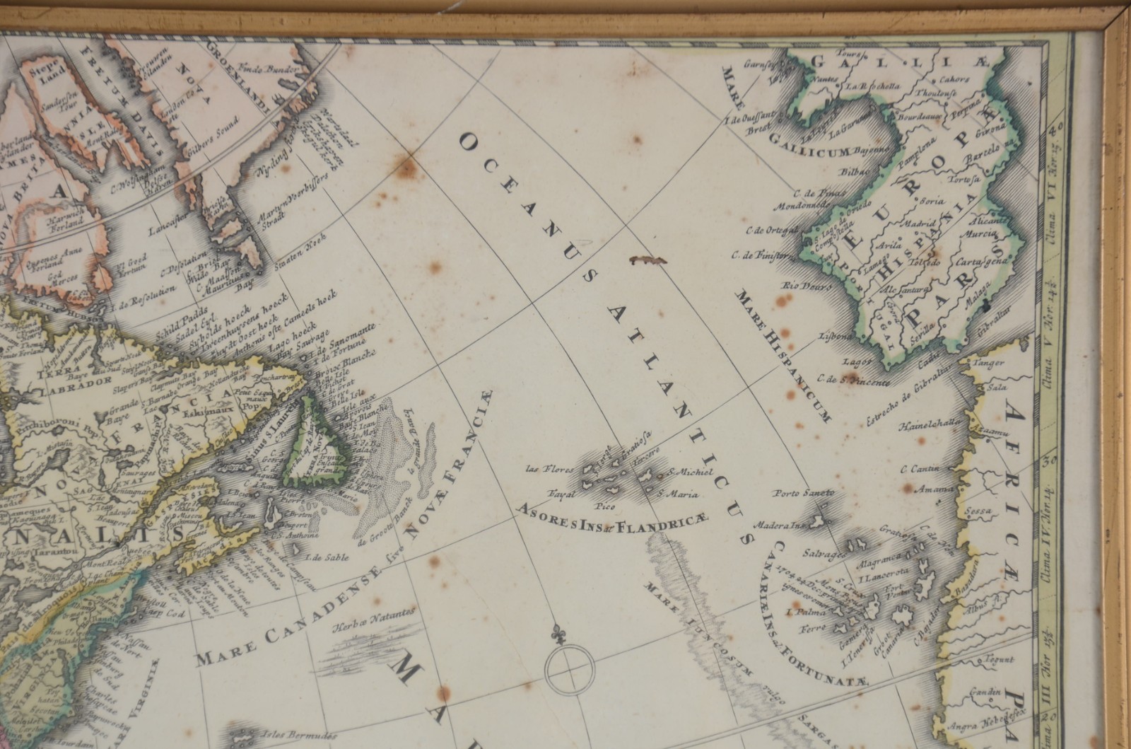 Mapa antigo "America Meridionalis". - foto 6 de 8