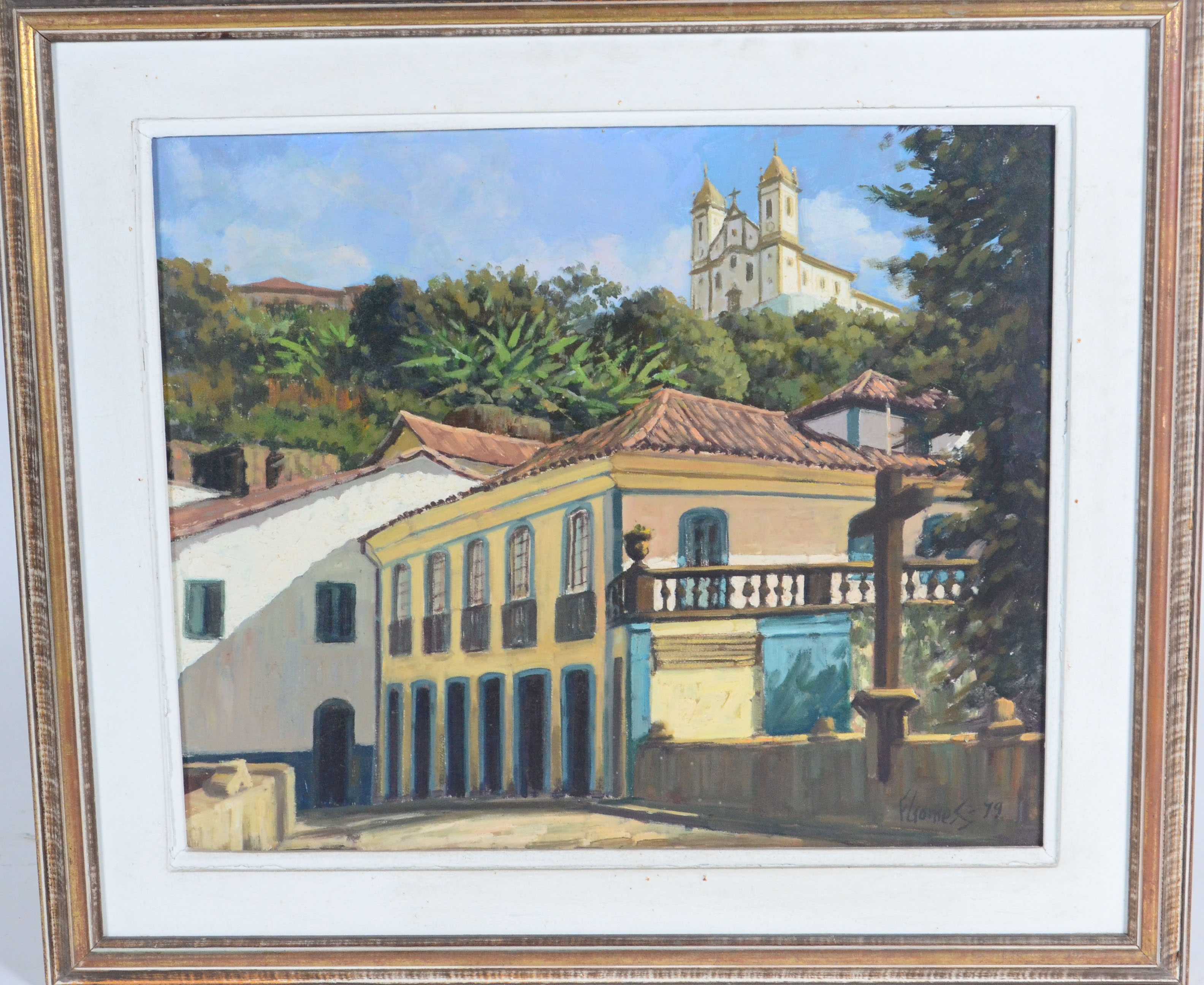 Igreja de São Francisco de Paula e ponte dos Contos - Ouro Preto, MG. - foto 1 de 3