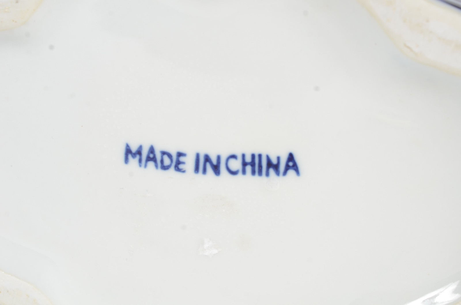 Potiche de porcelana chinesa decorado com guirlandas em azul e... - foto 8 de 8