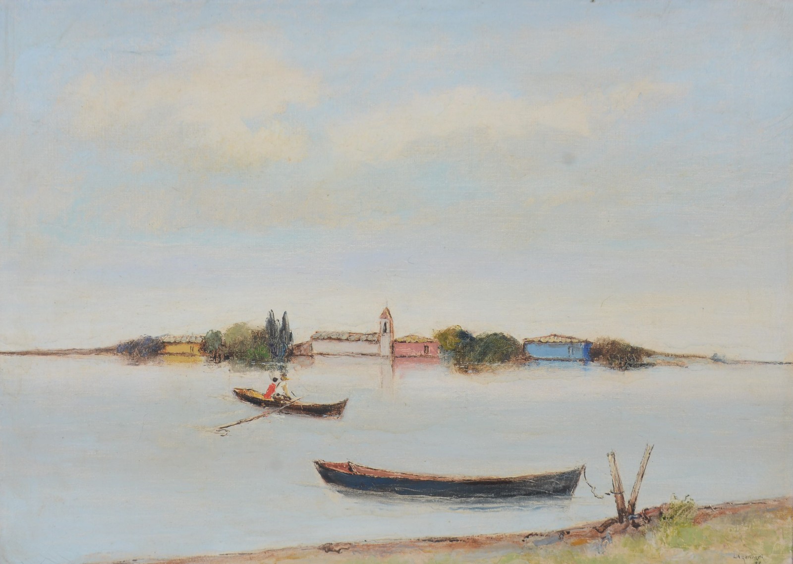  Domenico Lazzarini (1920-1987), Marinha - foto 1 de 6