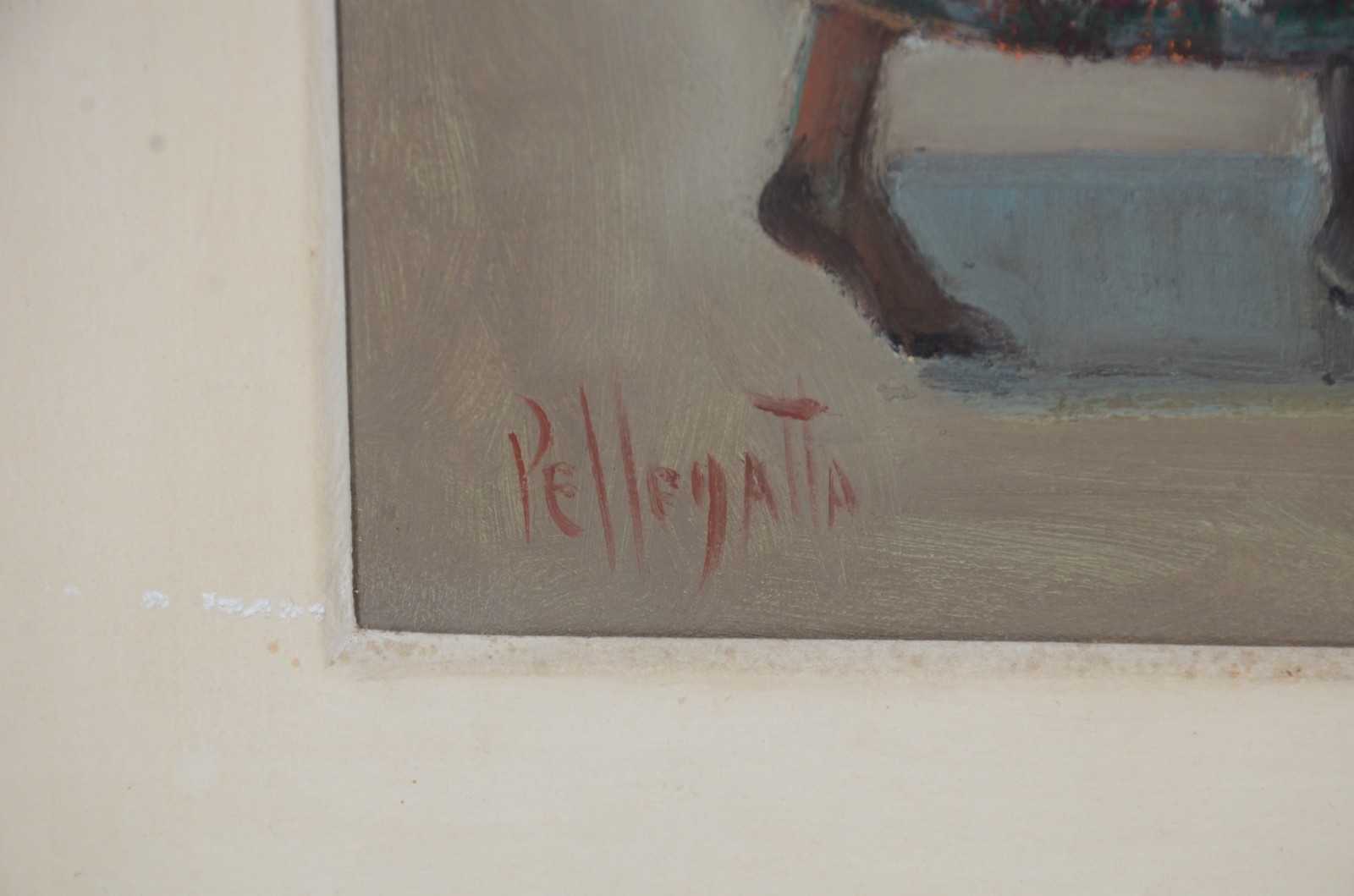 Omar Pellegatta (1925-2001), Marinha com Figuras - foto 3 de 4