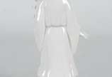 Estatueta de porcelana oriental blanc de Chine ... - Estatueta de porcelana oriental blanc de Chine representando Guan Yin.