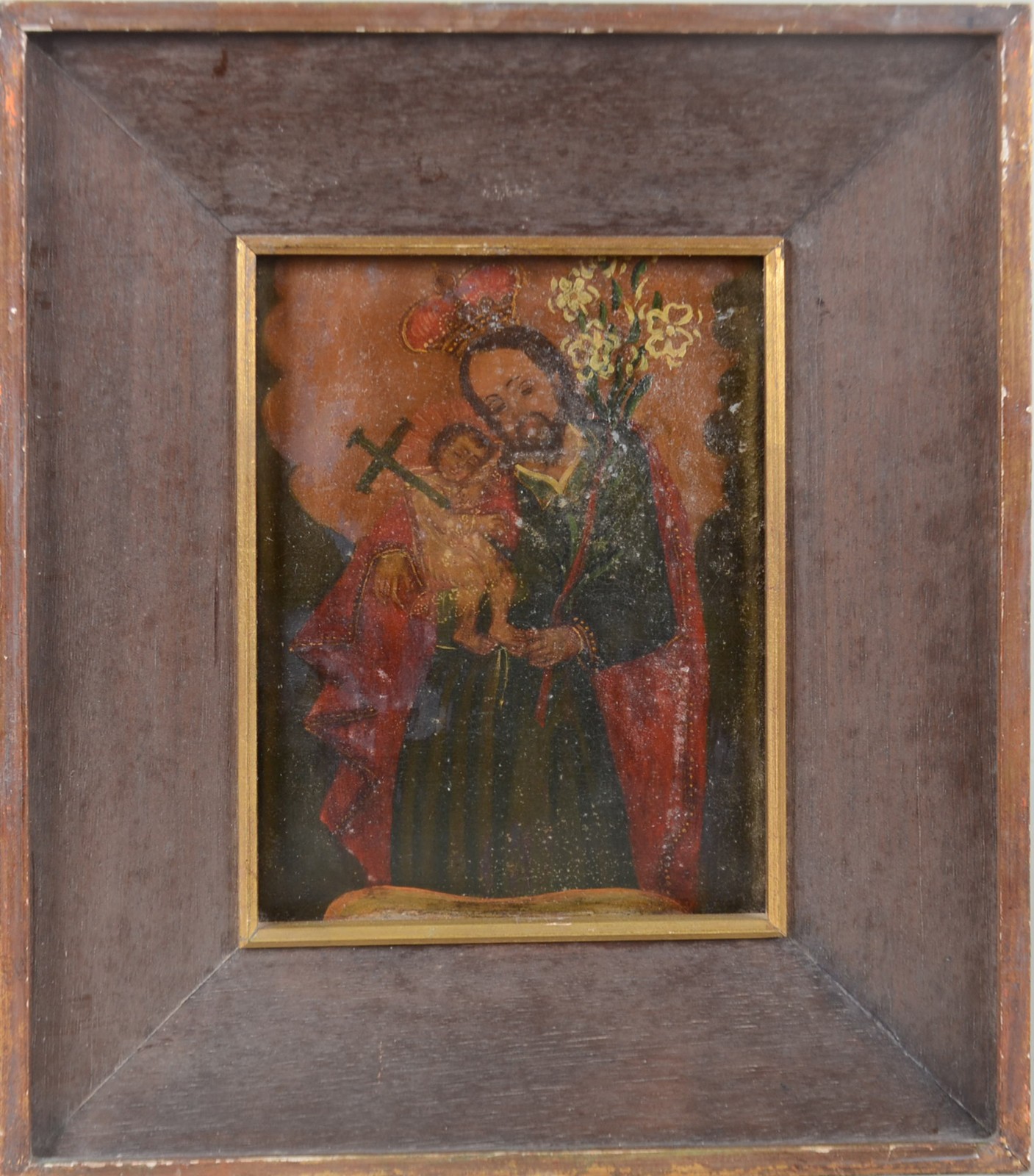 Escola Cusquenha (1538), Santo com menino - foto 2 de 5