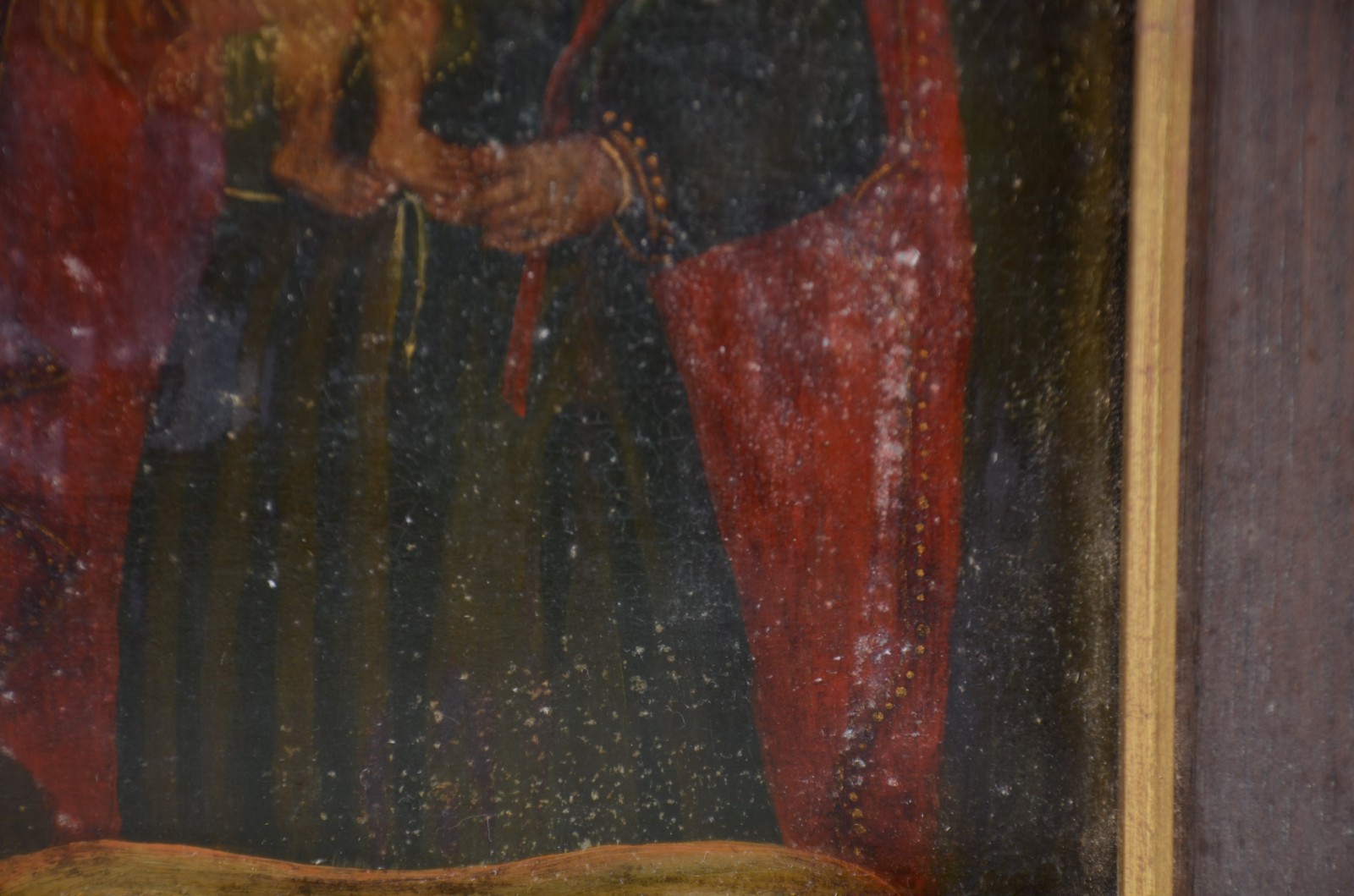 Escola Cusquenha (1538), Santo com menino - foto 4 de 5