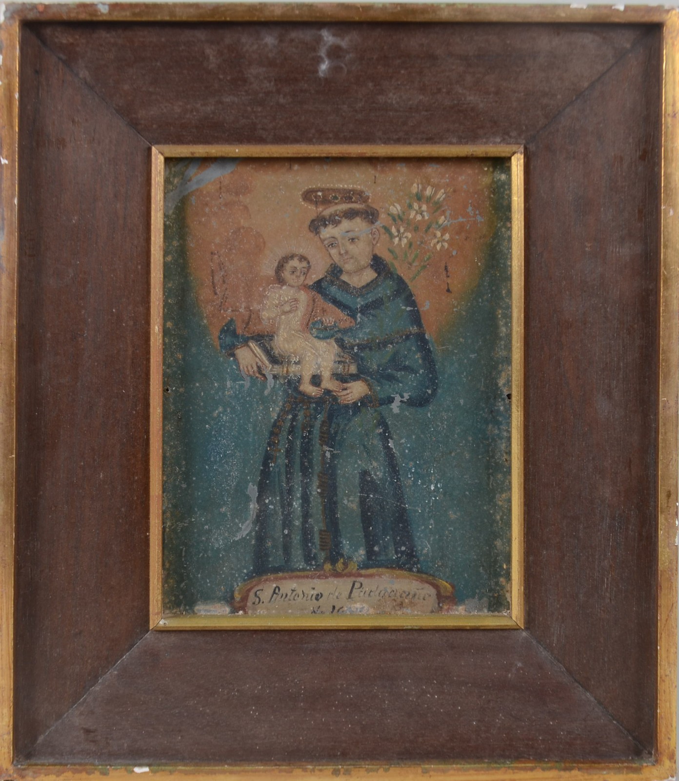 Escola Cusquenha (1538), Santo Com Menino - foto 2 de 11