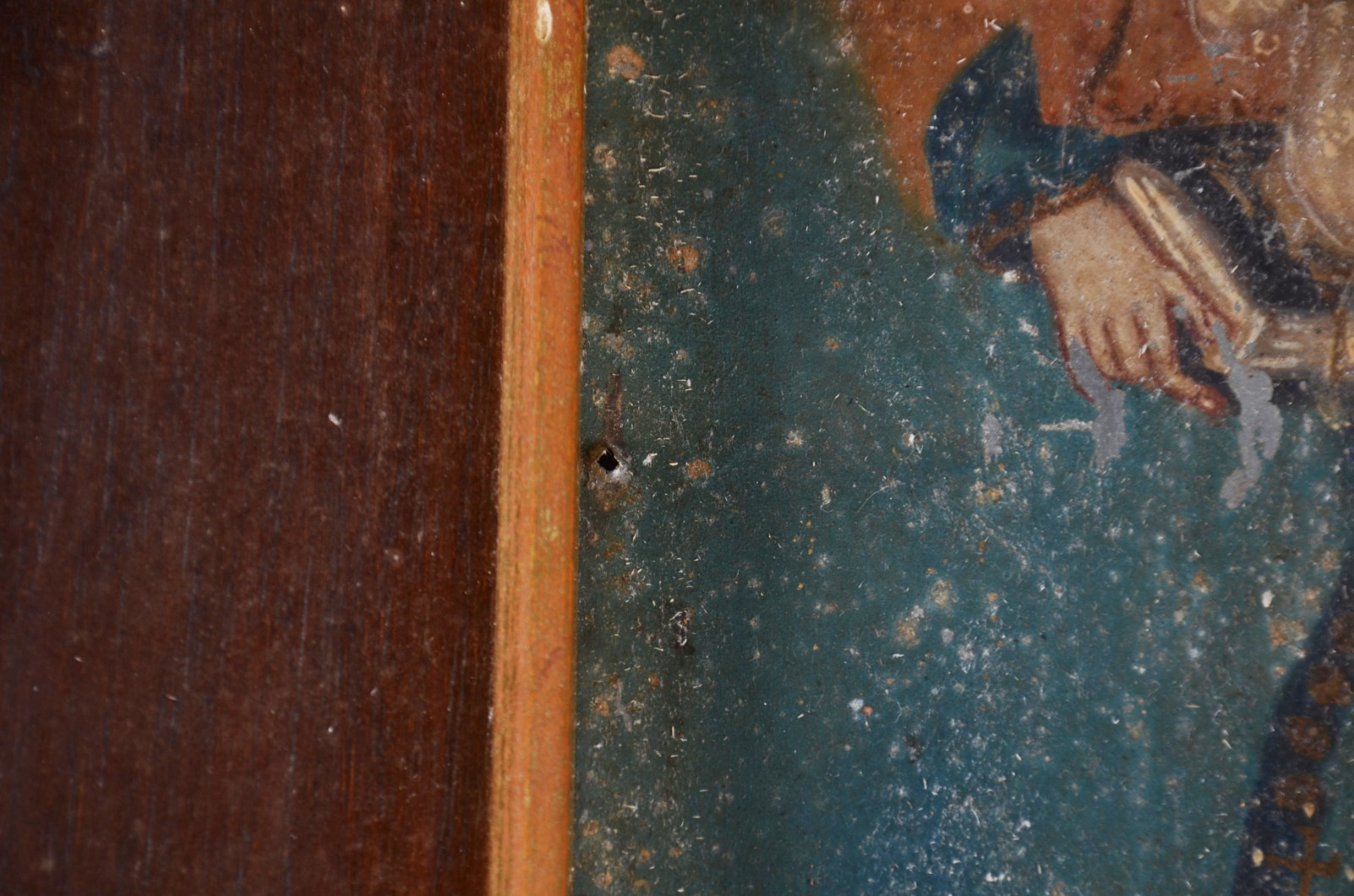 Escola Cusquenha (1538), Santo Com Menino - foto 6 de 11