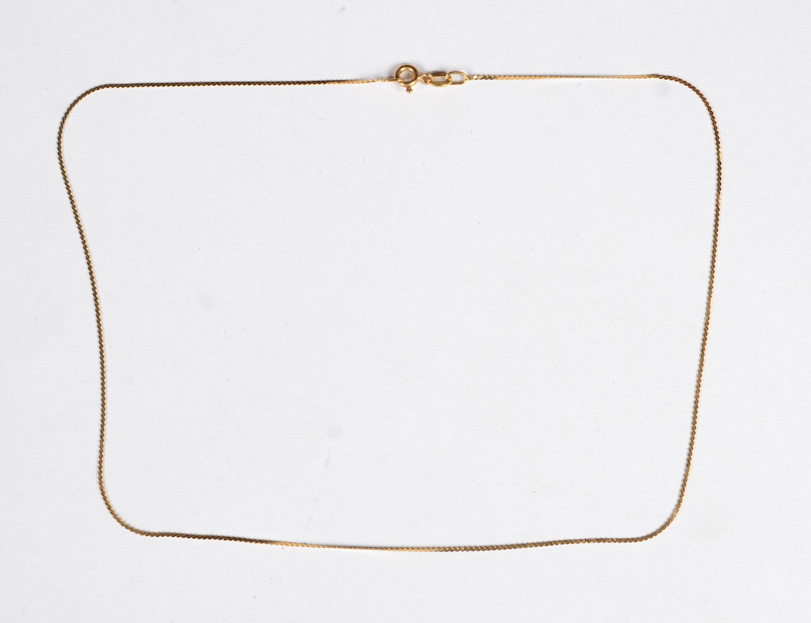 Colar de ouro 18 k. (Por motivos de segurança a peça não se encontra... - foto 1 de 7