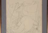 Di Cavalcanti (1897-1976), Sem título - Desenho a lápis sobre papel. Assinado.
