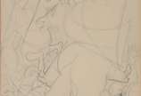 Di Cavalcanti (1897-1976), Sem título - Desenho a lápis sobre papel. Assinado.