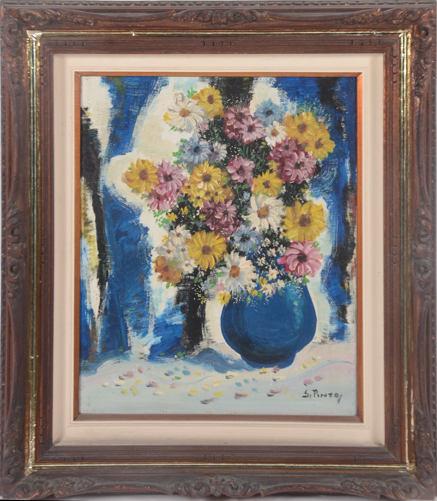 Sylvio Pinto (1918-1997), Vaso de Flores - foto 2 de 4