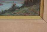 RENATO CATALDI (1909/1981), Paisagem Com Riacho - Óleo sobre eucatex.