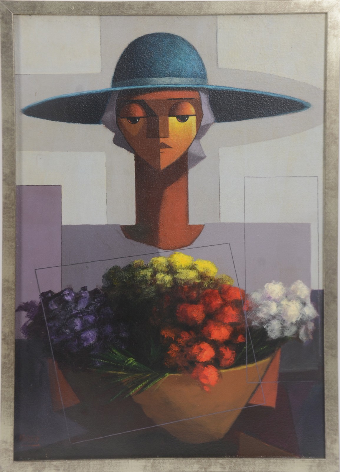 Manasses Andrade (1955), Mulher Com Flores - foto 2 de 6