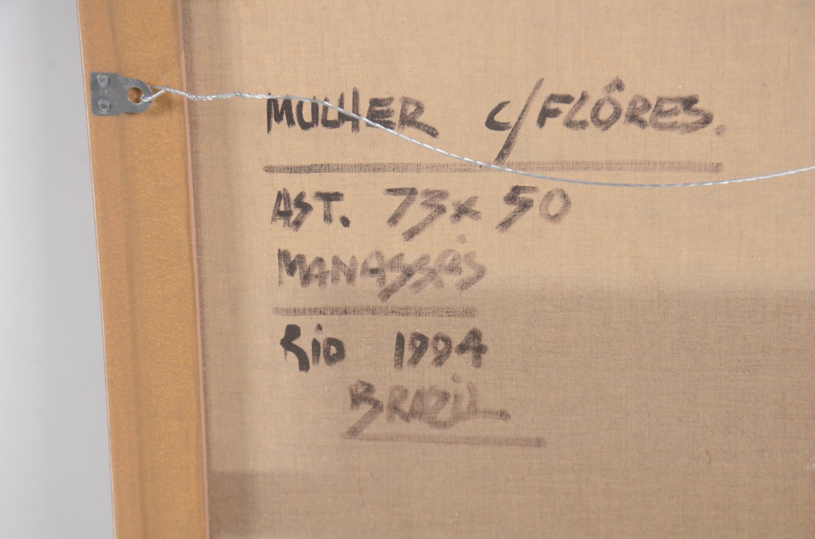 Manasses Andrade (1955), Mulher Com Flores - foto 6 de 6