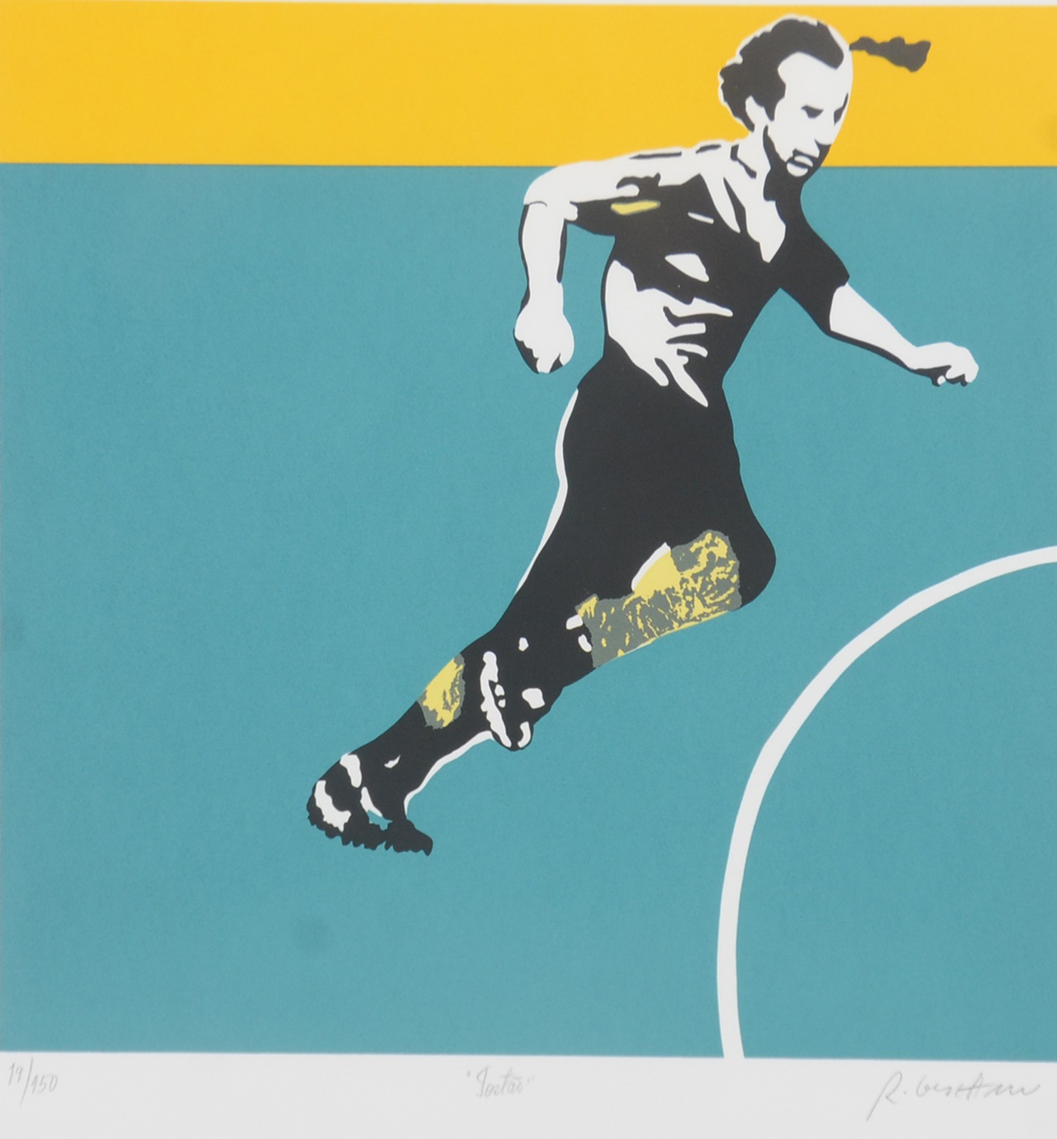  Rubens Gerchman (1942-2008), Tostão - foto 1 de 6