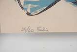 Maria Bonomi (1935), Bahia - Xilogravura assinada e numerada 35/60 - datado 1961.