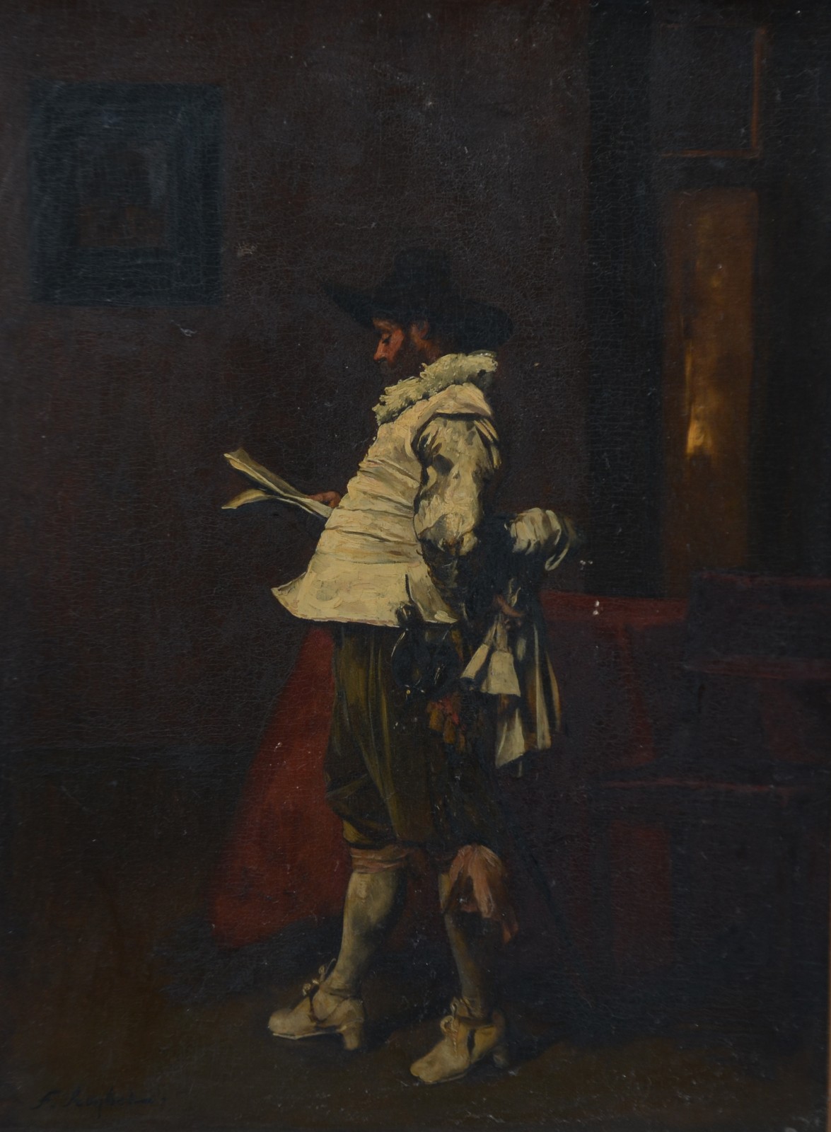 Escola europeia, Figura de Nobre - foto 1 de 6