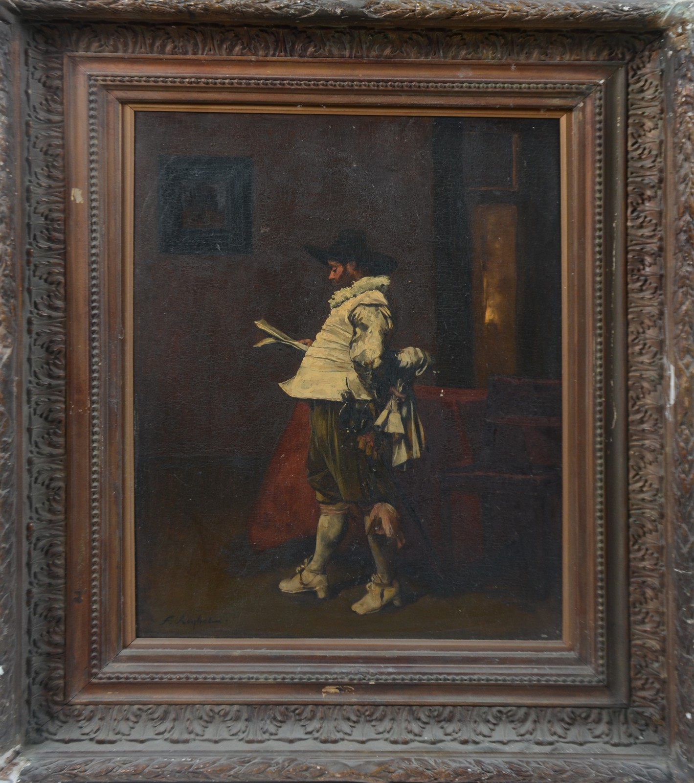 Escola europeia, Figura de Nobre - foto 2 de 6