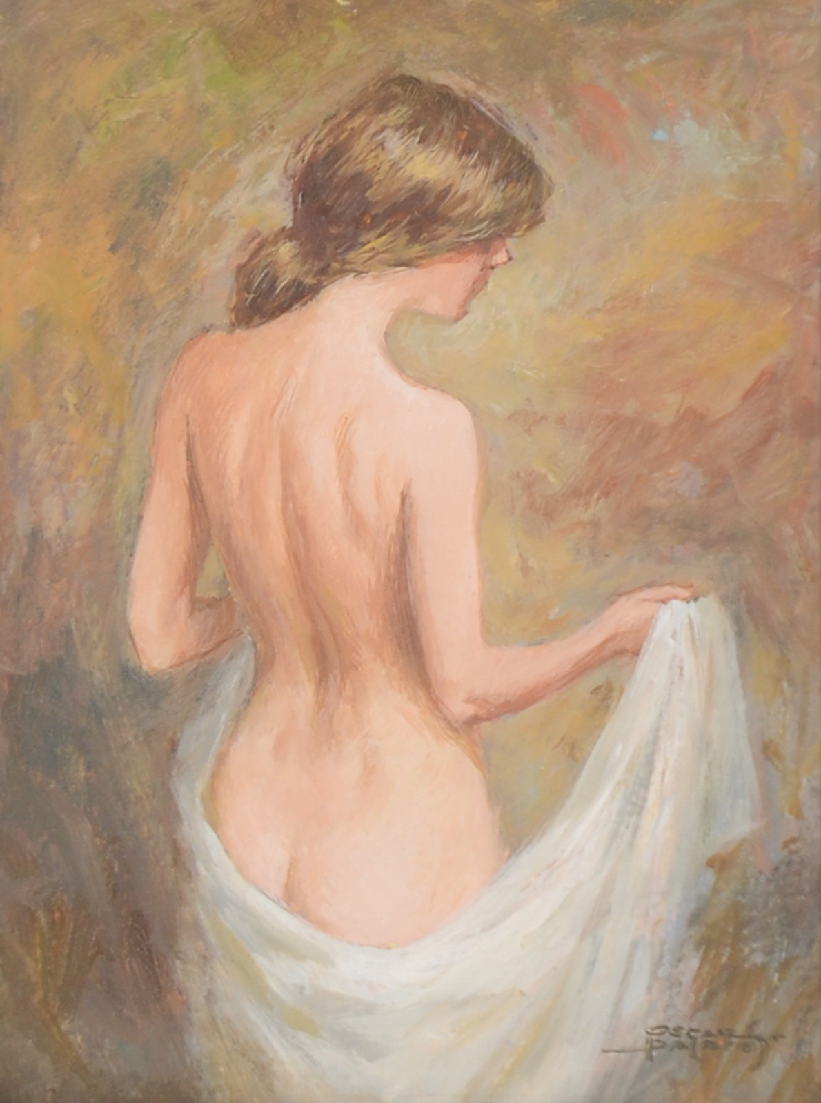 Oscar Palacios (1926-2009), Nú feminino - foto 1 de 5