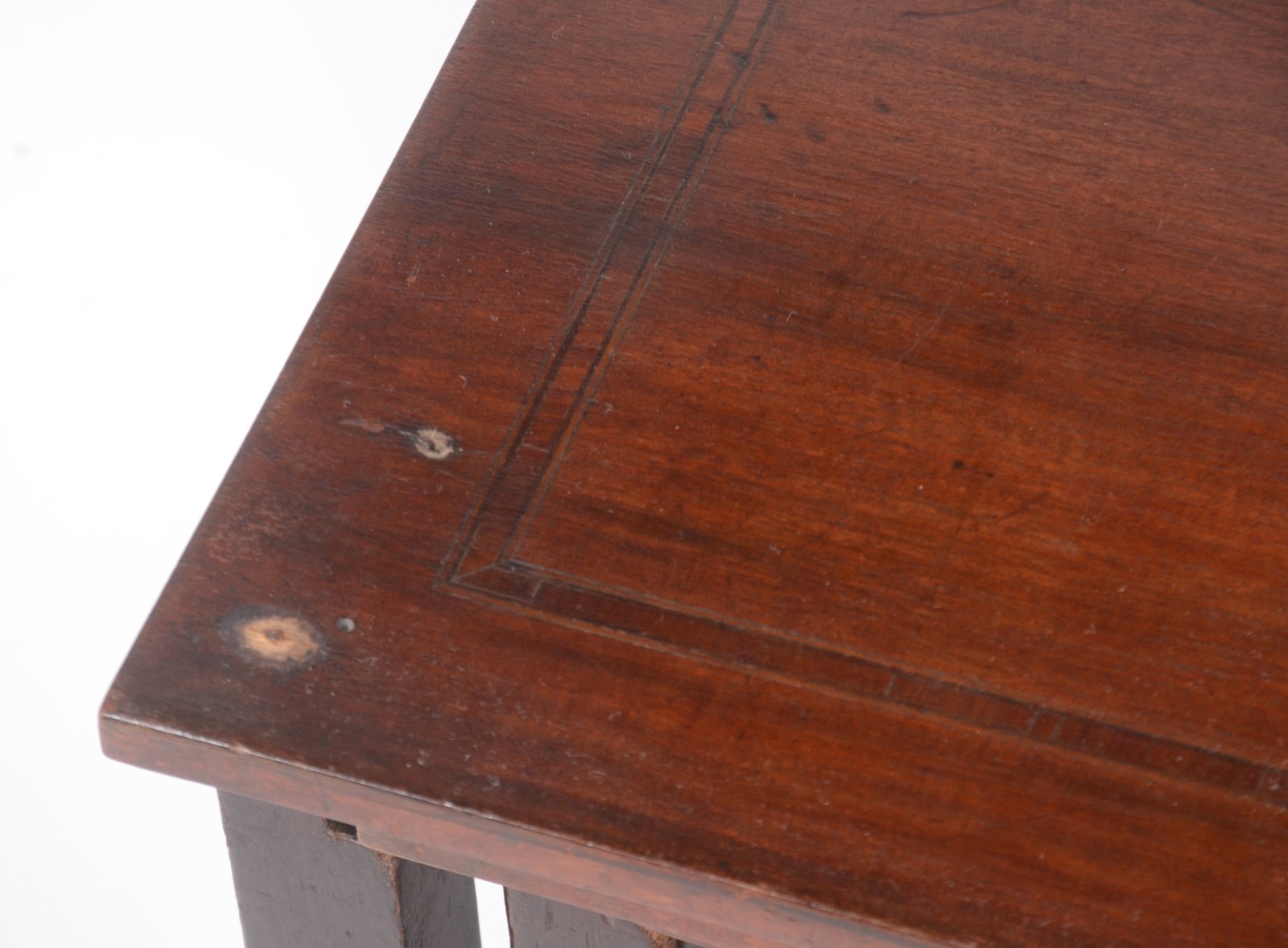 Mesa ninho de madeira nobre com 4 peças encaixadas, tampos... - foto 5 de 11