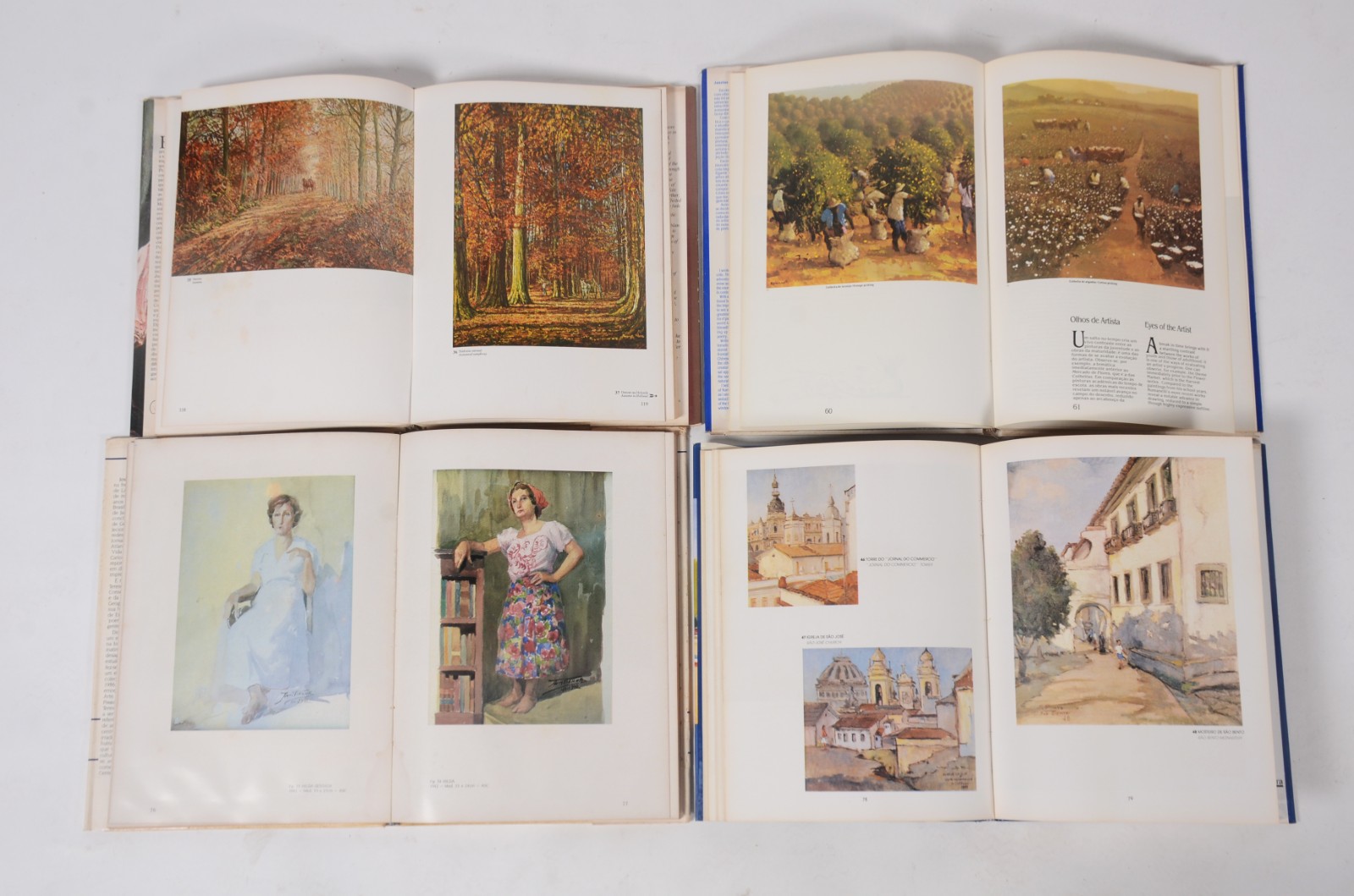 Seis Livros de Artistas variados, sendo: Scliar; Manoel Costa; Win... - foto 2 de 8