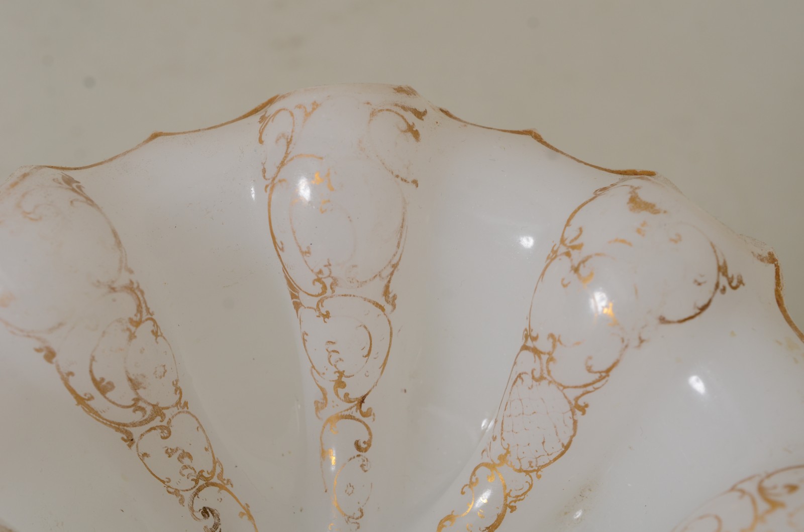Pequena fruteira com base de prata e bowl de cristal overlay... - foto 7 de 11