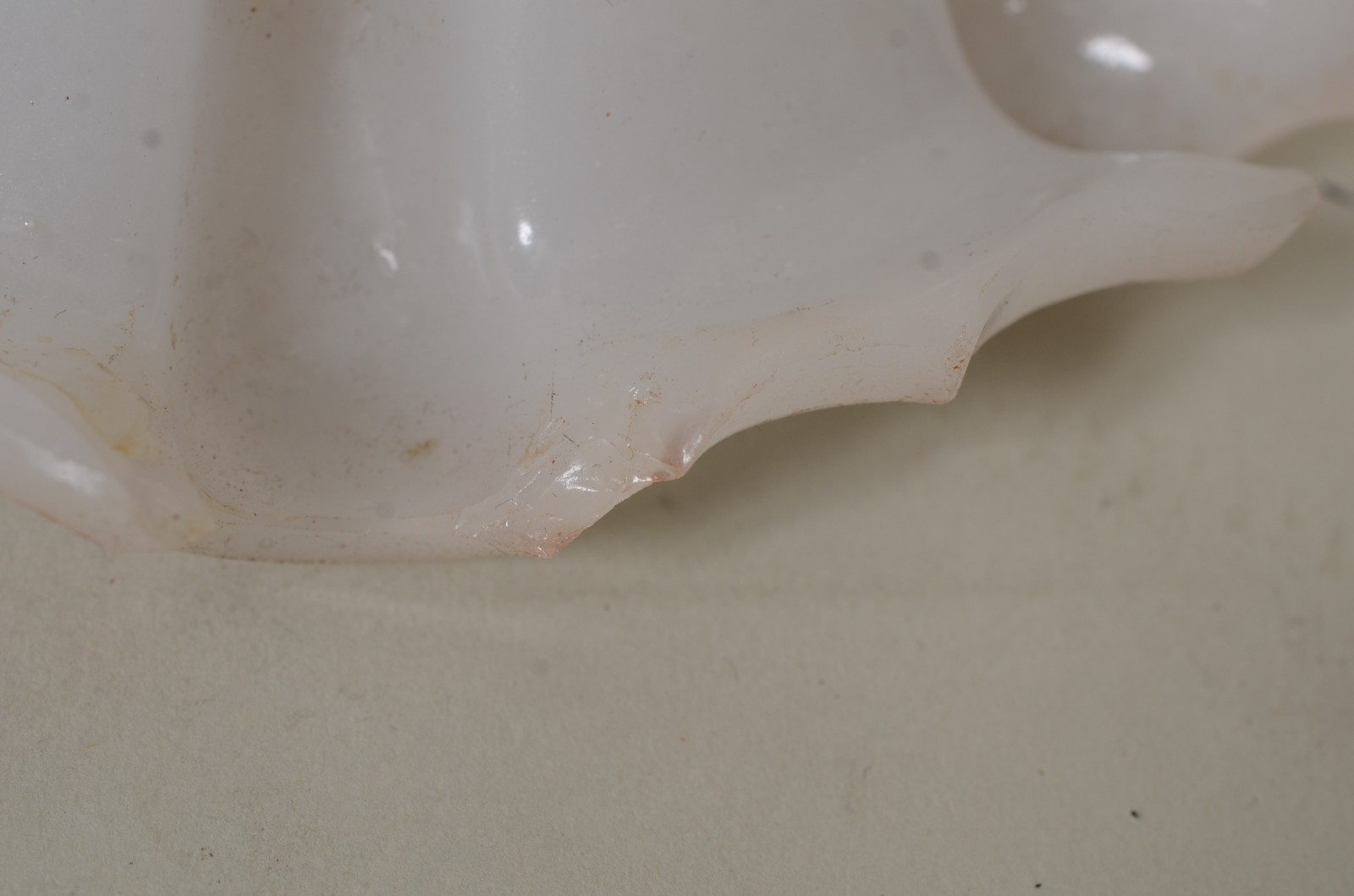 Pequena fruteira com base de prata e bowl de cristal overlay... - foto 9 de 11