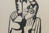 Di Cavalcanti (1897-1976),  - Gravura - tiragem 90/100. Com fungos.