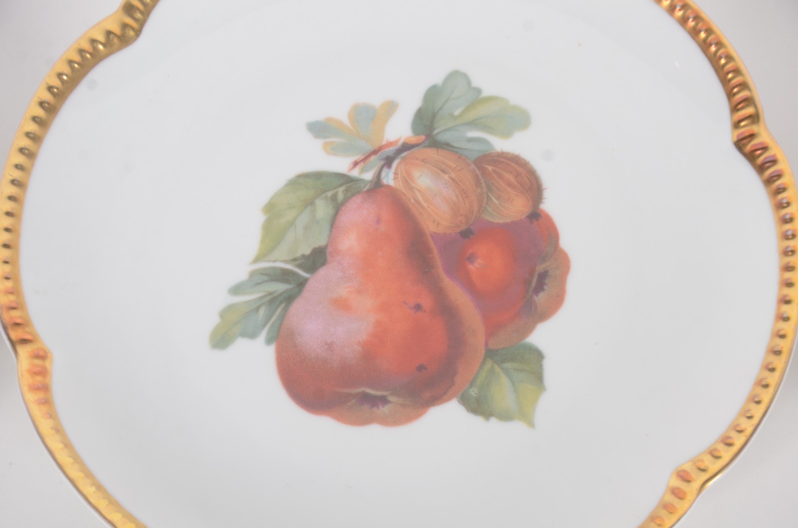 Conjunto com doze pratos para sobremesa de porcelana alemã da... - foto 3 de 11