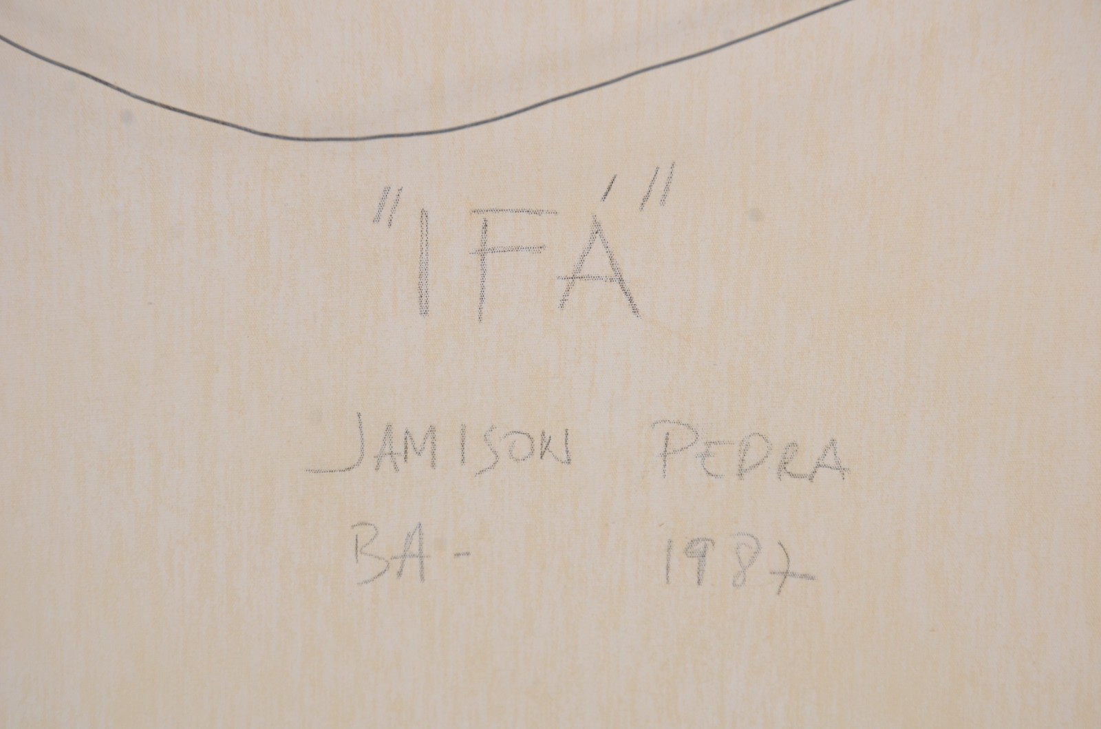 Jamison Pedra (1938), Ifá - foto 4 de 5
