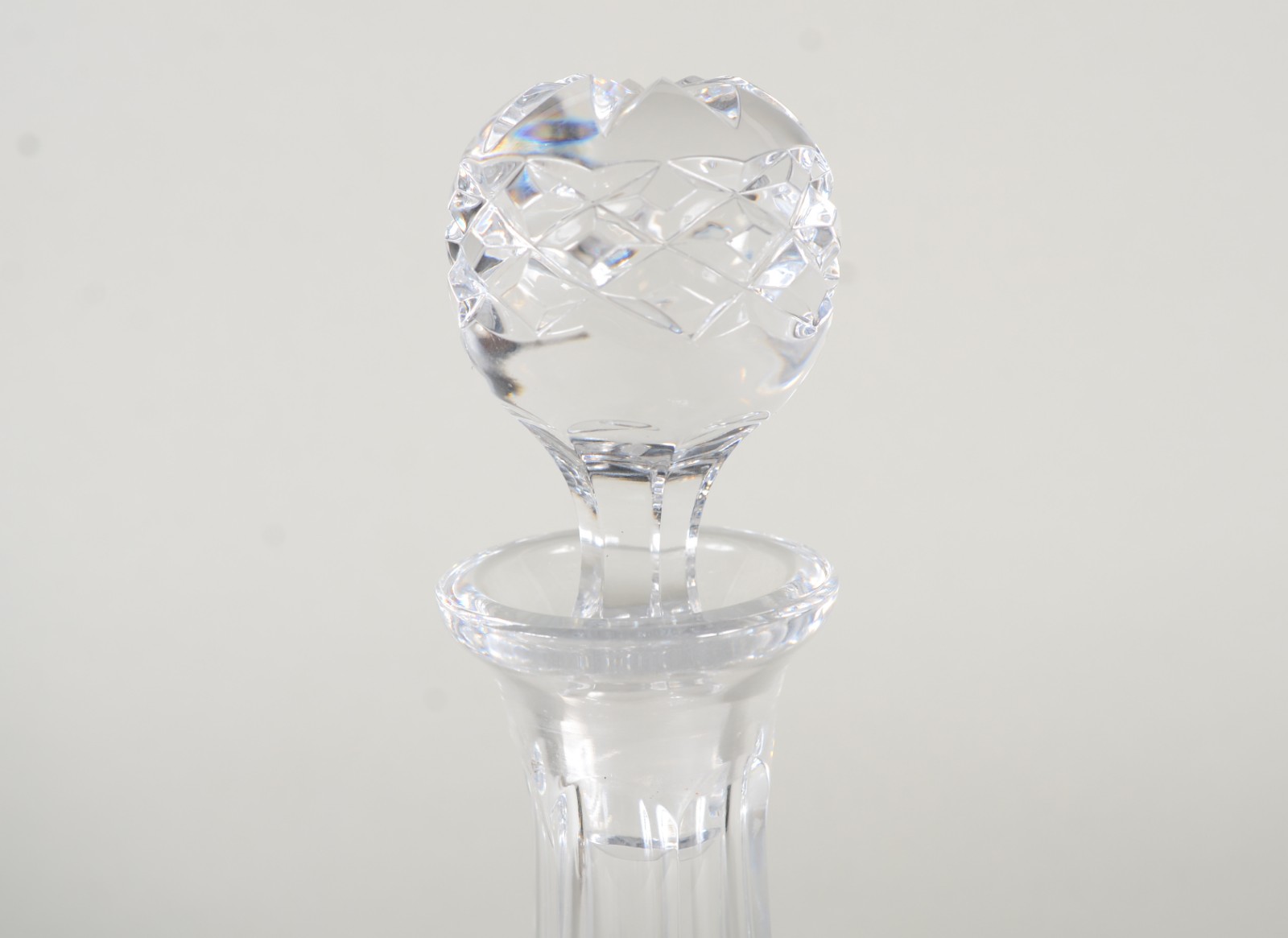 Captain Decanteur de cristal lapidado. - foto 4 de 9