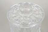 Bomboniere de cristal lapidado. - Bomboniere de cristal lapidado.