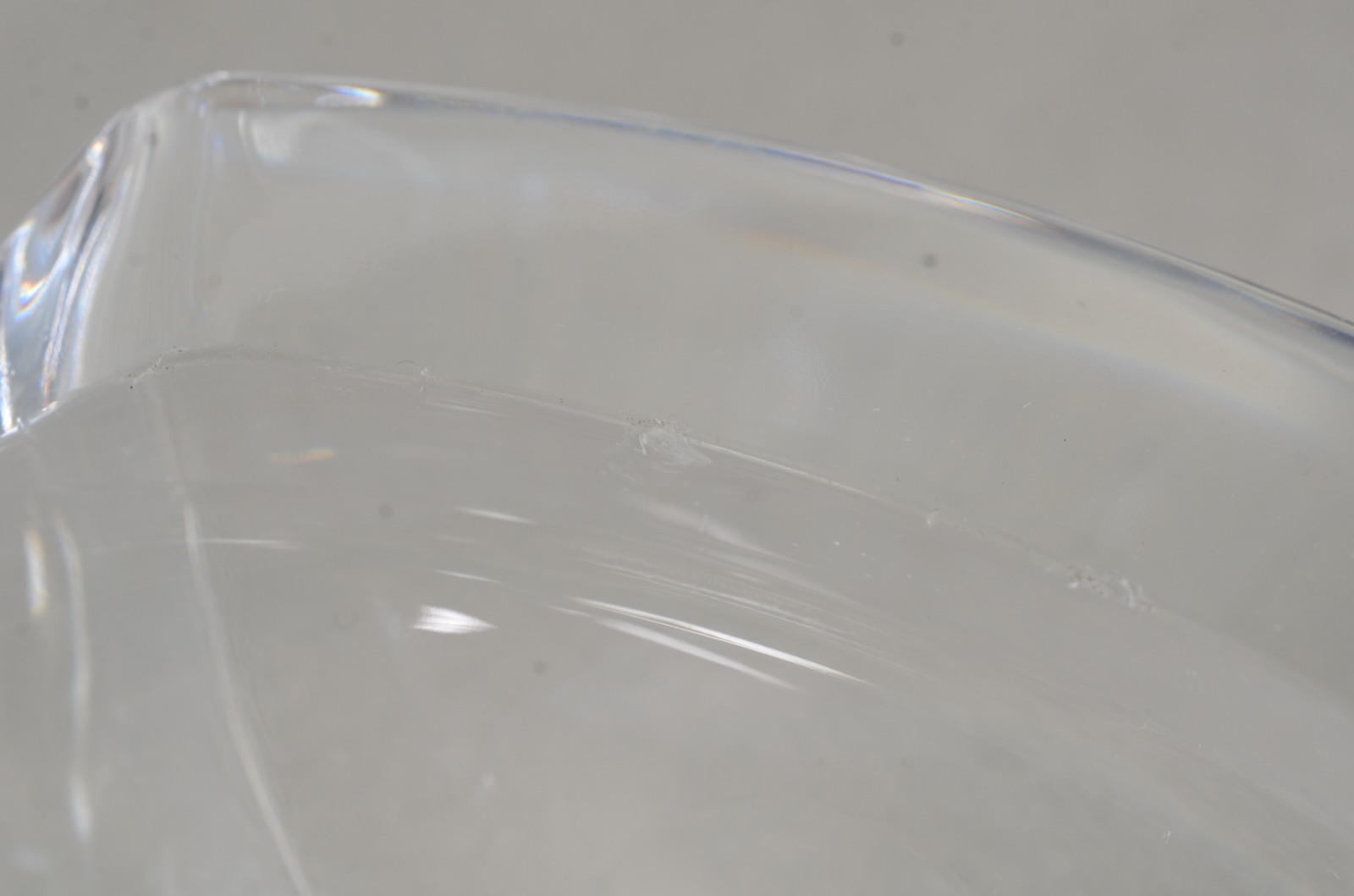 Seis cinzeiros diversos de cristal/vidro. - foto 4 de 11