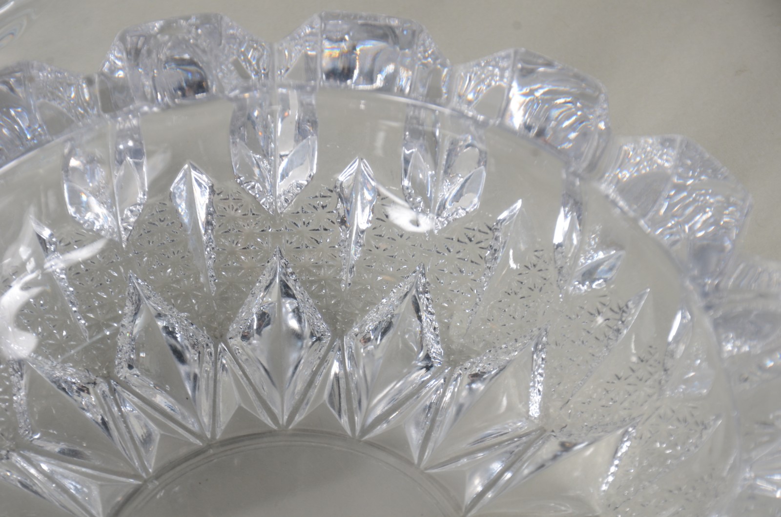 Seis cinzeiros diversos de cristal/vidro. - foto 10 de 11