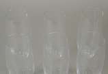 Seis flutes de cristal para champagne, 230 ml.<br> - Seis flutes de cristal para champagne, 230 ml.<br>