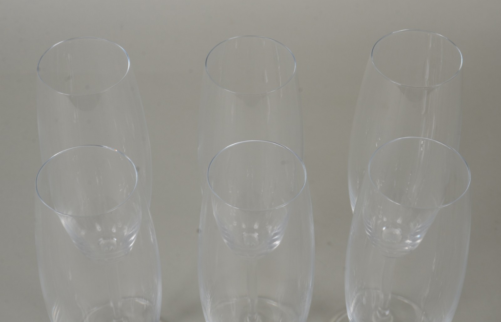 Seis flutes de cristal para champagne, 230 ml. - foto 3 de 5