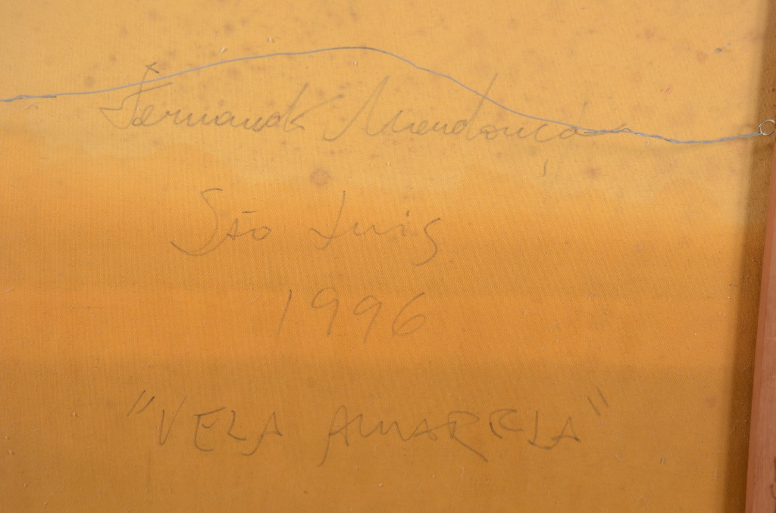 Fernando Mendonça (1962), Vela Amarela - foto 6 de 6